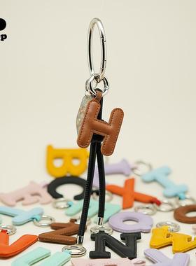 marchimarli原创 专属姓名英文字母组合包包挂件挂饰情侣钥匙扣