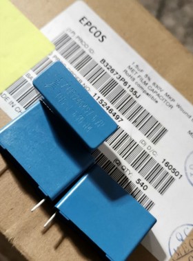 20只=60元B32673P6155J/K 630V 155 1.5UF EPCOS薄膜电容器P=22MM