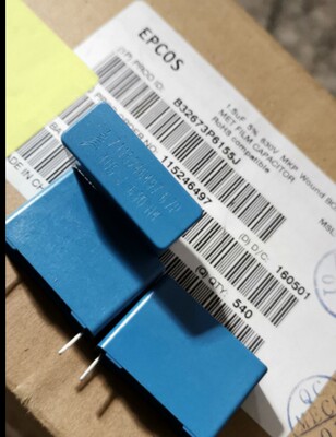 20只=60元B32673P6155J/K 630V 155 1.5UF EPCOS薄膜电容器P=22MM