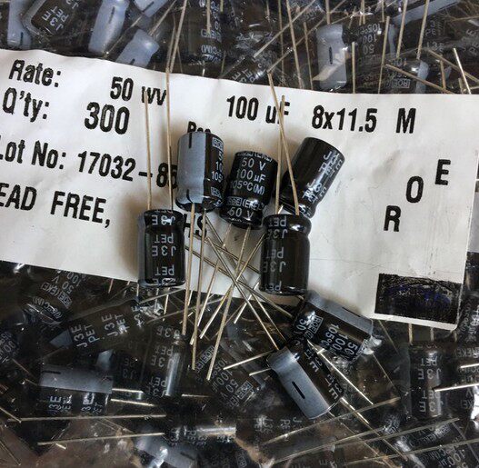 100只=50元 50V100UF EKO ROE 德国产EKE补品电解电容器100UF/50V