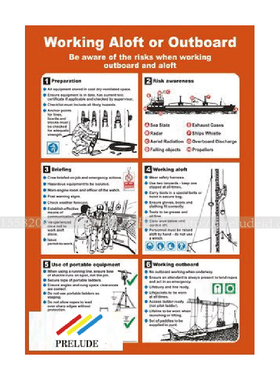 331525 船用IMO标志标牌 在高处或船外作业 420 X 297MM