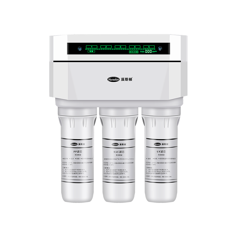 汉斯顿净水器家用直饮机纯水机厨房净化Ro反渗透HSD-75G-1503