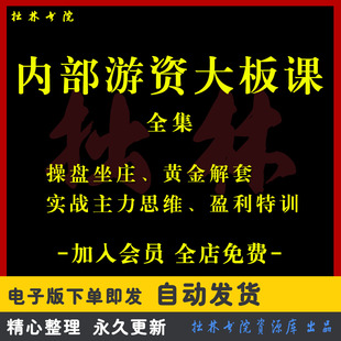 G17伍朝辉操盘手坐庄黄金解套起涨点主力解套伏击涨停游资打板课