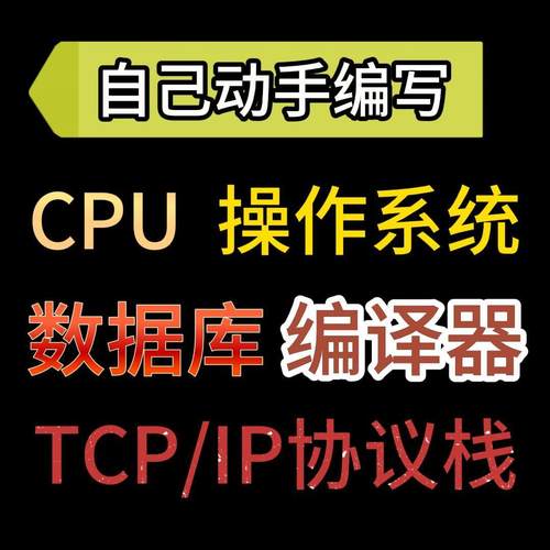 自己动手编写CPU,操作系统,算法,数据库,网络协议栈,编译器