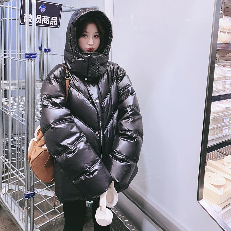 大货已出黑色中长款90绒羽绒服8523P325488,女装羽绒服,浙宝265