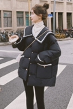 海军领短款小服8082P155控价238，女装棉衣/棉服，浙宝265