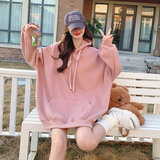 大货粉色卫衣8555P105控158，女装卫衣/绒衫，浙宝265