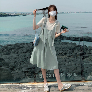 大货已出 假两件背带裙 8289 P115168图片