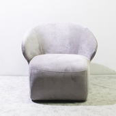 创意设计北欧样板房售楼部个性 简约现代软包休闲椅 时尚