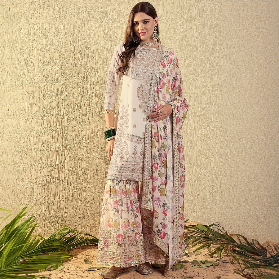 印度民族进口女装异域传统女重工刺绣亮片套装乔其纱旁遮比3件套,女装/女士精品,民族服装/舞台装,淘宝优惠券,粉丝福利购,淘宝优惠卷