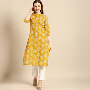 印度女装 七分袖 立领气质日常上衣三色新品 印巴风进口纯棉印花薄款