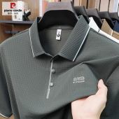 翻领商务休闲t恤舒适透气polo衫 皮尔卡丹夏季 男士 Polo衫 上衣 短袖