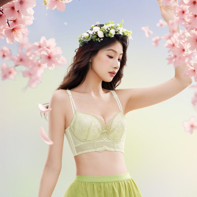 美睫世家2253甜美法式蕾丝性文胸