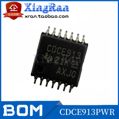 全新原装 CDCE913PWR 封装TSSOP-14 时钟发生器/频率合成器/PLL