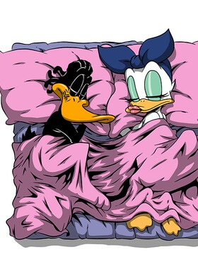 西班牙艺术家RX STRIP 3D透镜销量版画 潮流卡通 欧美艺术收藏