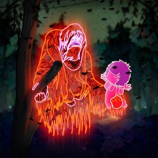 收藏装 英国艺术家Tom 亲签正品 画 饰画潮流 Lewis猩猩荧光限量版