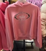 DH1375 NIKE耐克女装 DJ1124 卫衣 CV1871 运动服连帽套头衫 短款