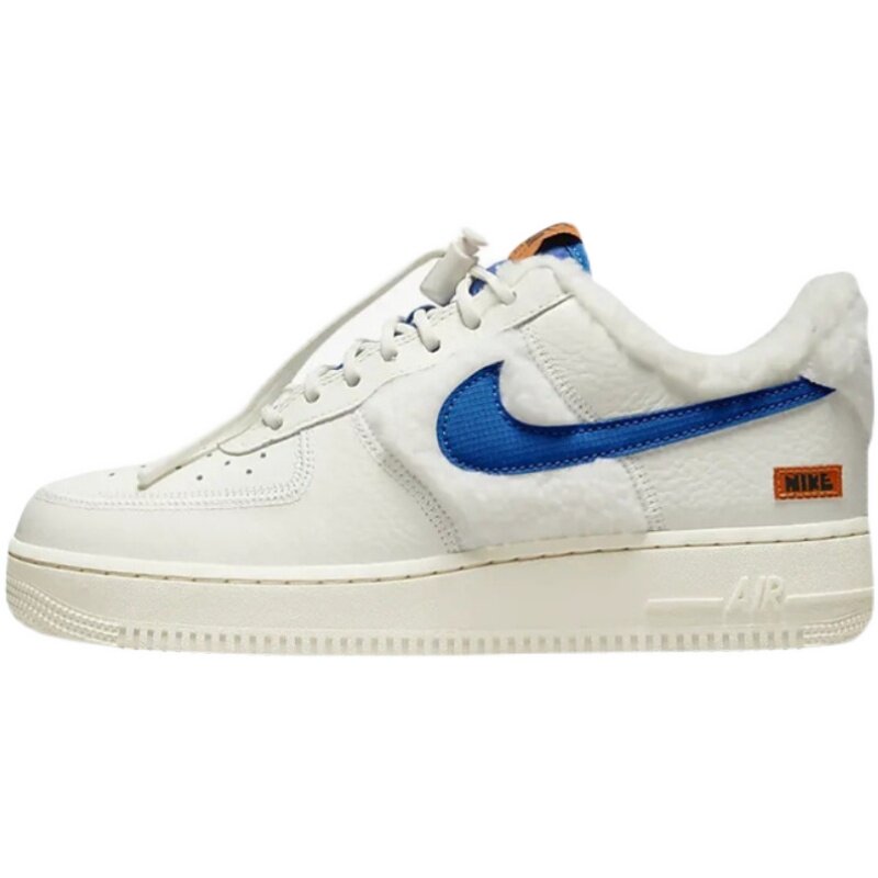 耐克Nike空军一号AF1羊羔毛加绒保暖冬女休闲板鞋DO6680-100