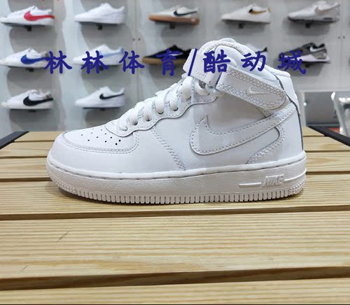 耐克儿童空军一号板鞋高帮