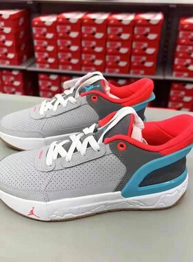 NNike/耐克正品2024春季新款大童低帮运动篮球鞋FQ1306-002