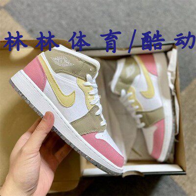 Jordan女子中帮复古运动休闲篮球