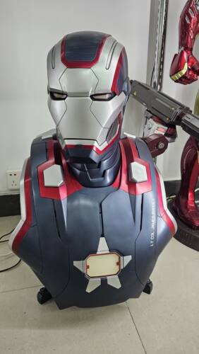 现货 正版sideshow400252 SS钢铁侠爱国者胸像1:1半身像雕像模型