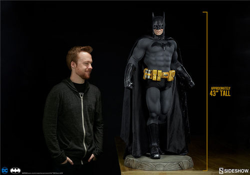 HEATSTUDUIO 定制 非Sideshow  1/2  Batman 蝙蝠侠 高109cm 雕像