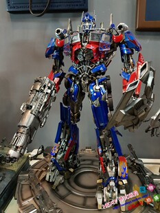 修正版 订制 Studio 雕像模型 擎天柱 汽车人 电影变形金刚3 HEAT