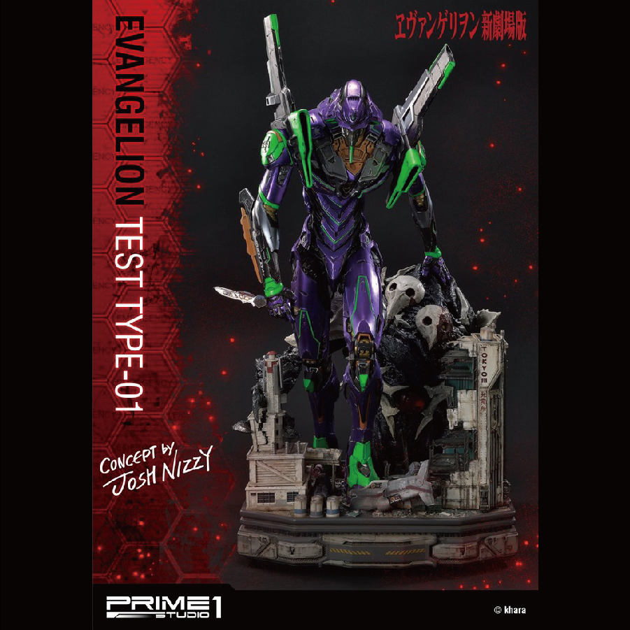 热火GK定制 现货 非P1S 新世纪福音战士 EVA 初号机 雕像模型手办