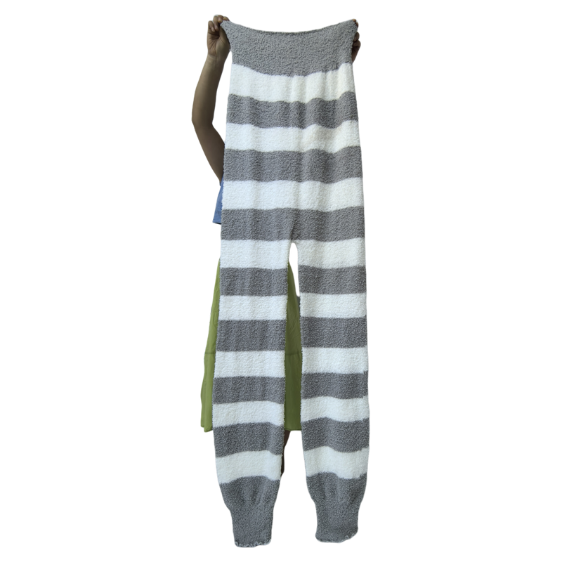 加长高个孕妇无痕保暖打底裤软绵绵毛绒透气舒适弹力半边绒针织裤