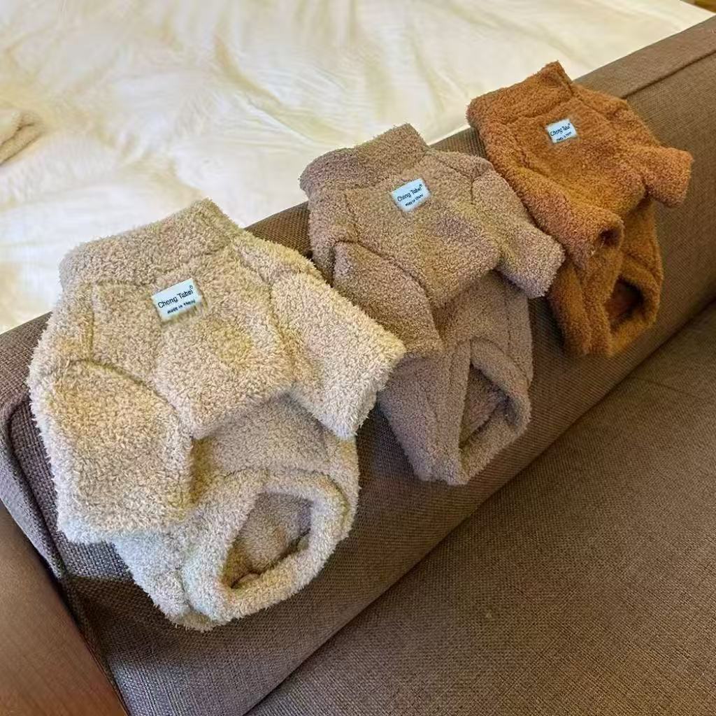 泰迪狗狗衣服2025新款棕色防寒专