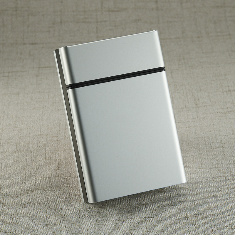 包邮爱仕下滑上翻盖二十支软包装创意光面铝合金烟盒保护罩