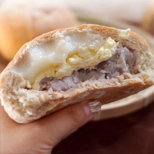 芋泥麻薯乳酪全麦欧包手作烘焙轻食营养代餐饱腹自律0添蔗糖0添油