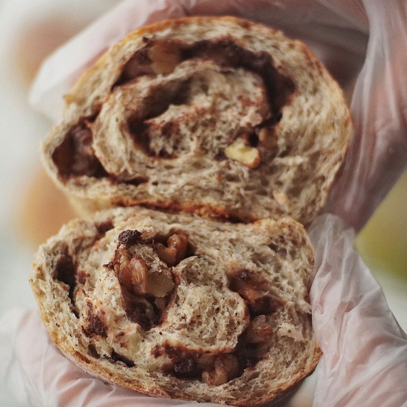 红茶可可核桃全麦欧包粗粮代餐健身面包手工轻食烘焙0添蔗糖0添油,零食/坚果/特产,手撕面包,淘宝优惠券,粉丝福利购,淘宝优惠卷