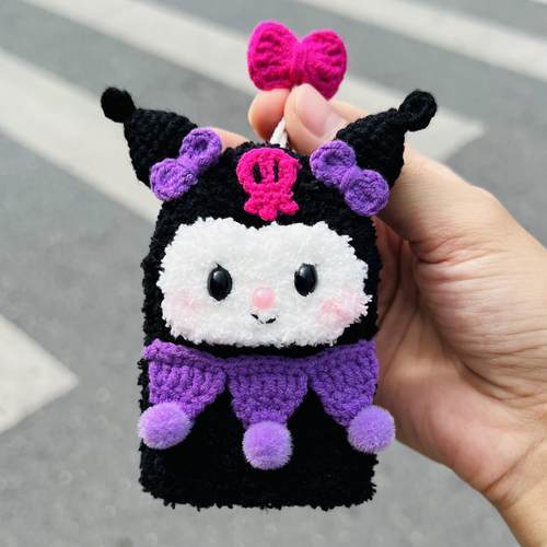 可爱卡通毛绒娃娃小熊钥匙包网红个性创意汽车钥匙保护套门禁卡包