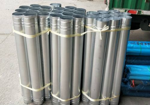 养殖热风炉烟筒排烟管养殖炉管烟囱12厘米口径控温炉用管铁筒1米