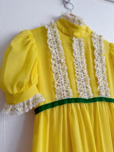 Prairie Maxi Dress1970s维多利亚与爱德华时代的古典元素