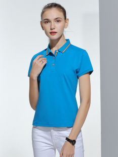 定制工作服T恤印LOGO工衣刺绣字短袖diy夏季POLO衫刺绣男女款服装
