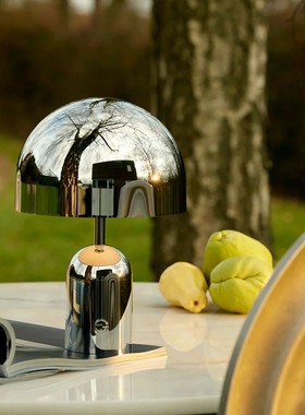 英国TOM Bell台灯北欧轻奢高级感高端主卧床头书桌便携充电小台灯