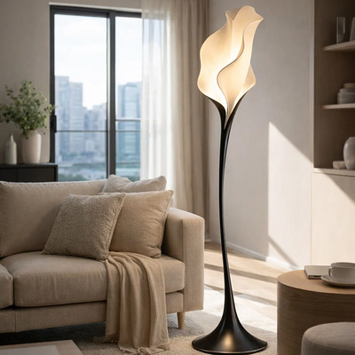 赫本马蹄莲复古客厅落地灯