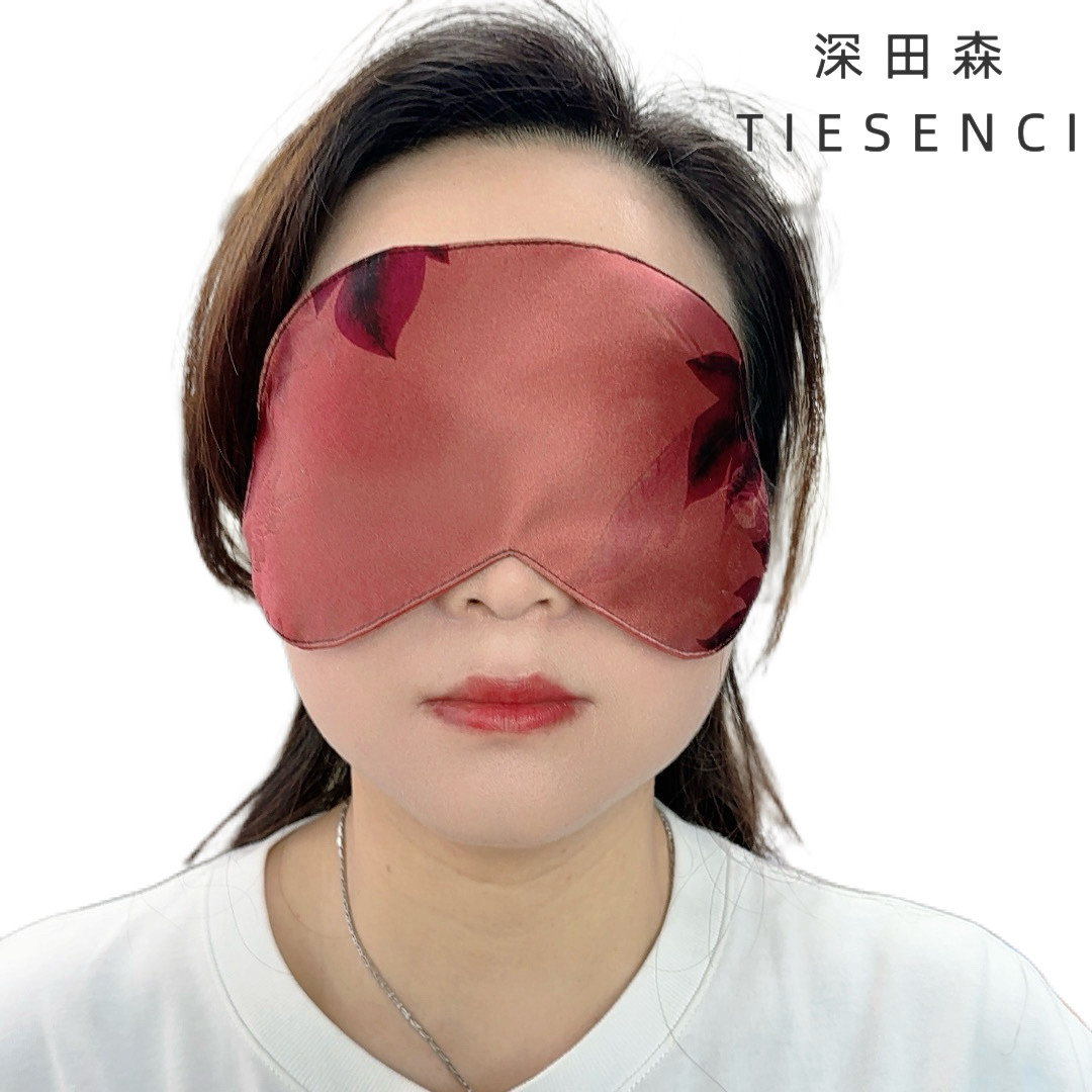 100%桑蚕丝香云纱眼罩