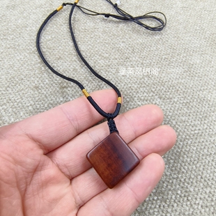 纯手工雷击木吊坠枣木桃木小孩婴儿宝宝平安扣道家法器饰品手把件