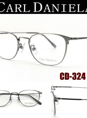 日本原装进口光学眼镜CARL DANIELA 卡尔丹尼 CD-324 β钛架