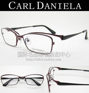 日本进口镜架卡尔丹尼全框钛男士