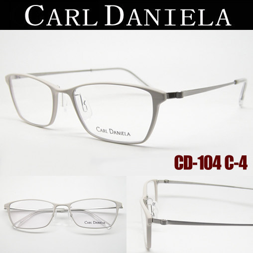日本原装进口光学眼镜CARL DANIELA 卡尔丹尼  CD-104 β钛架