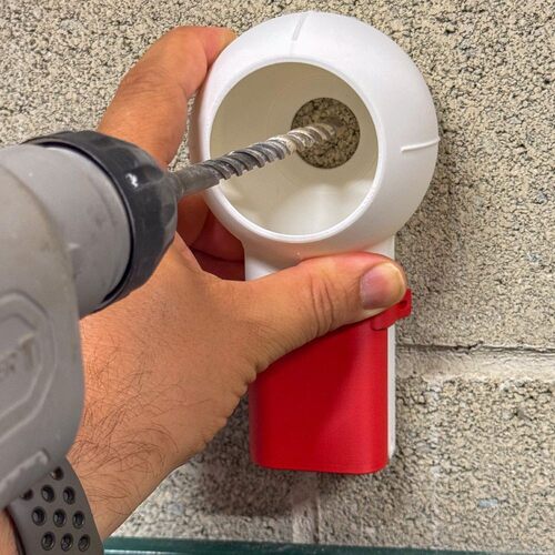 3D打印工业钻屑收集器及导向器钻孔灰尘收集器集水瓶版集尘器