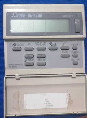 三菱中央空调线控器PAR-JH240KA嵌入PAR-JC050KA MD-0152-001