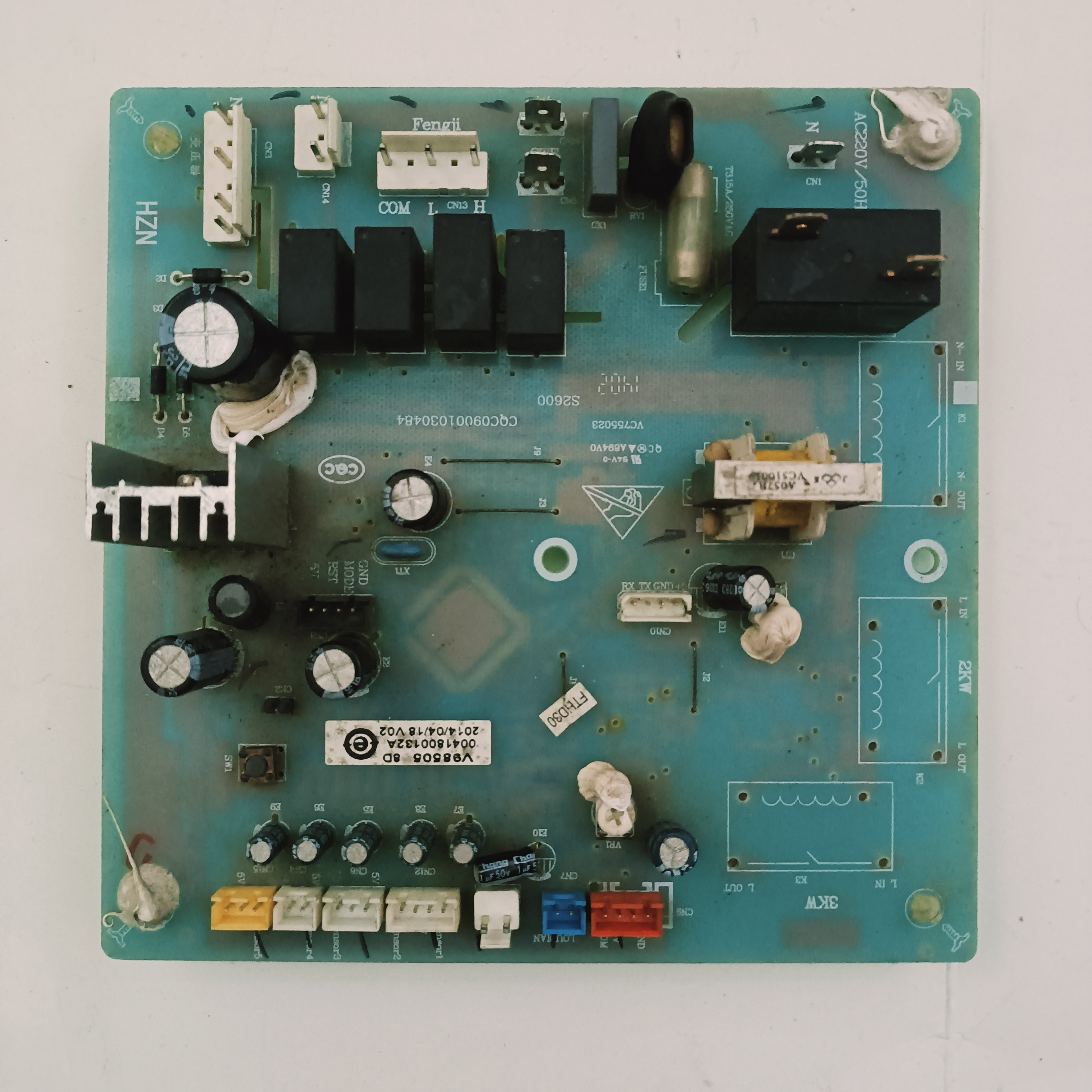 合适海尔空气能热水器 主控板 0041800132A/D KFR60 KD55/200-AC3