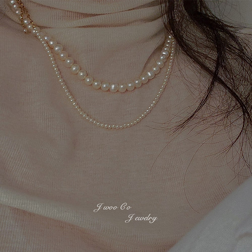 jwoo复古简约高天然女真珍珠