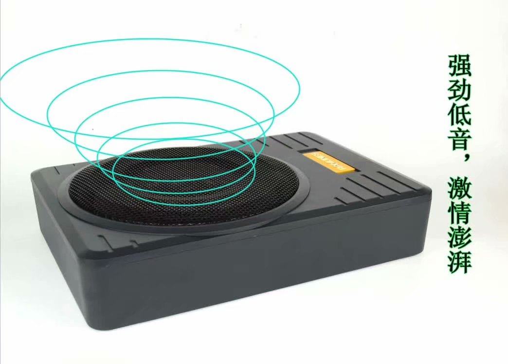 美国雷蒙斯RAMONES 10寸超薄低音炮带功放汽车音响车载低音炮